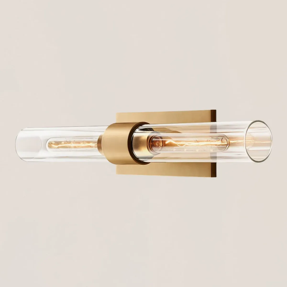 Ravelle Linear Glass Wall Sconce-VaseLamps