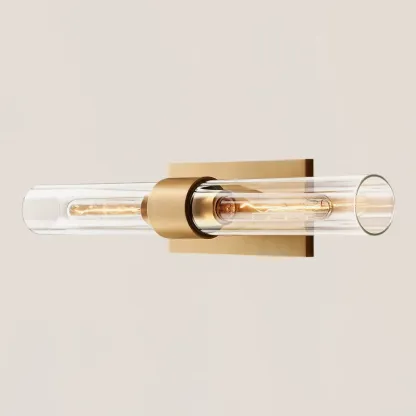 Ravelle Linear Glass Wall Sconce-VaseLamps