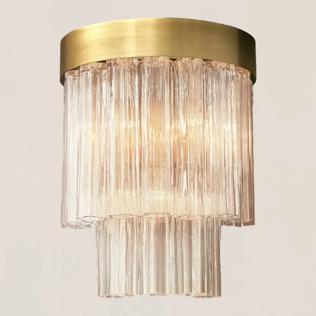 Cielo Glass Wall Sconce-VaseLamps