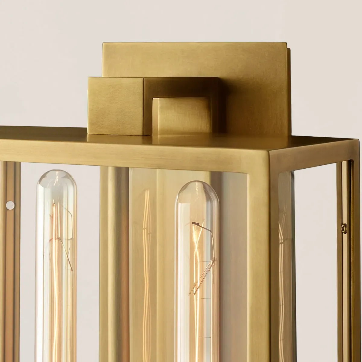 Beckman Square Lantern Wall Sconce-VaseLamps