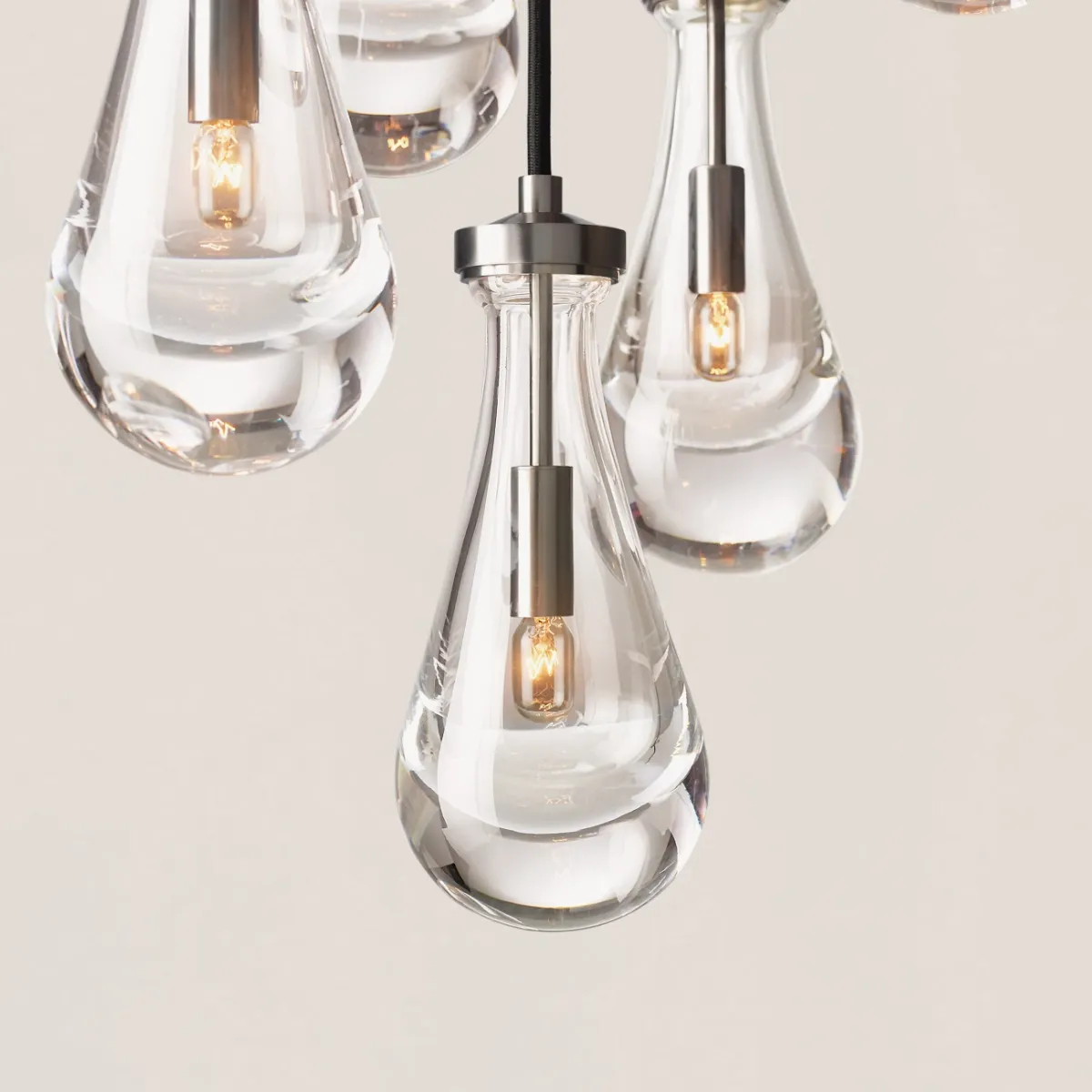 Raindrop Round Chandelier-VaseLamps