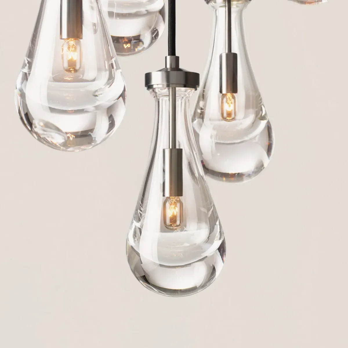 Raindrop Round Chandelier-VaseLamps