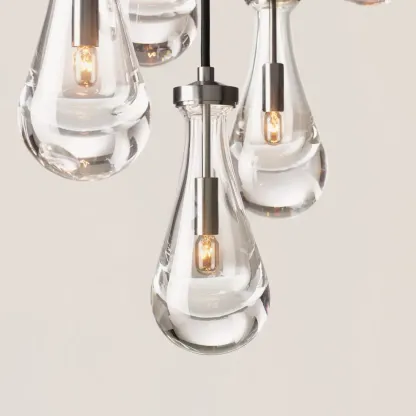 Raindrop Round Chandelier-VaseLamps