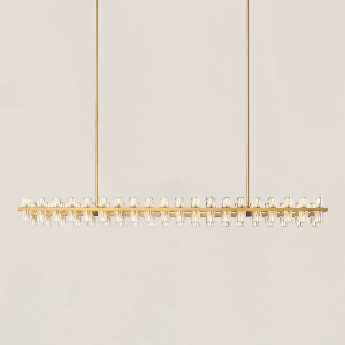 Arcachon LED Rectangular Chandelier-VaseLamps