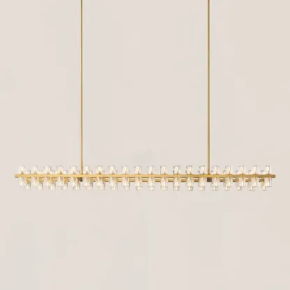 Arcachon LED Rectangular Chandelier-VaseLamps