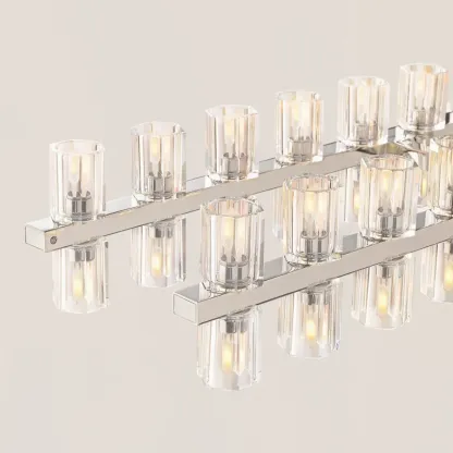 Arcachon LED Rectangular Chandelier-VaseLamps