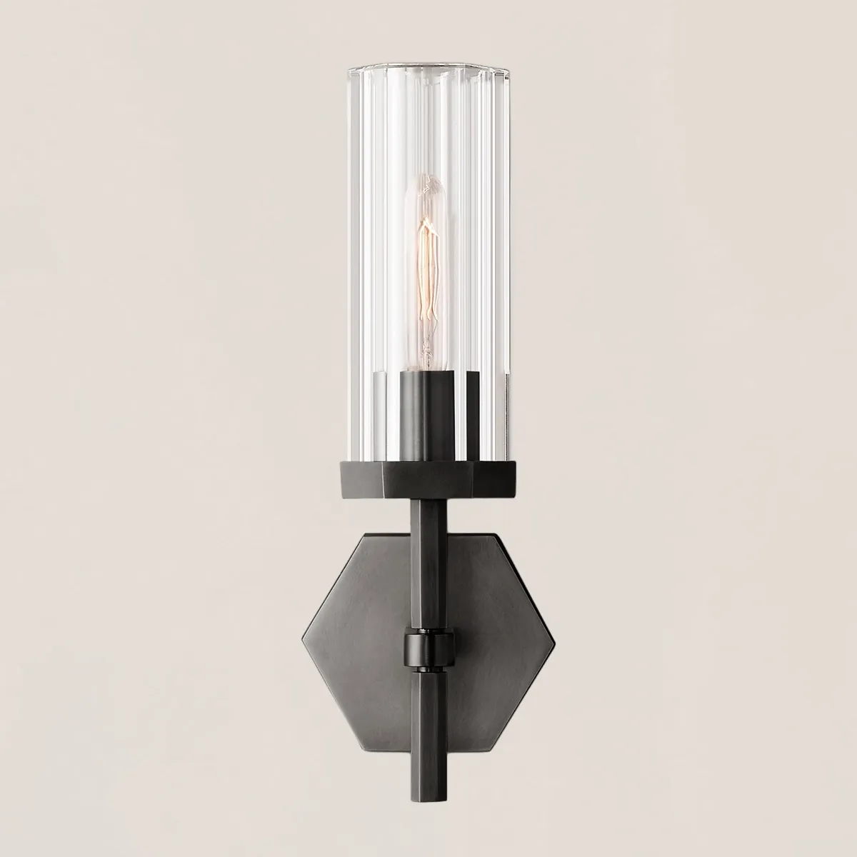 Lambeth Hexagonal Sconce-VaseLamps
