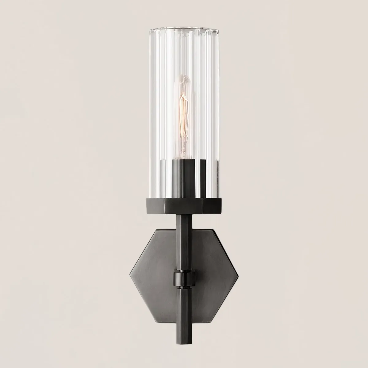 Lambeth Hexagonal Sconce-VaseLamps
