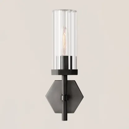 Lambeth Hexagonal Sconce-VaseLamps