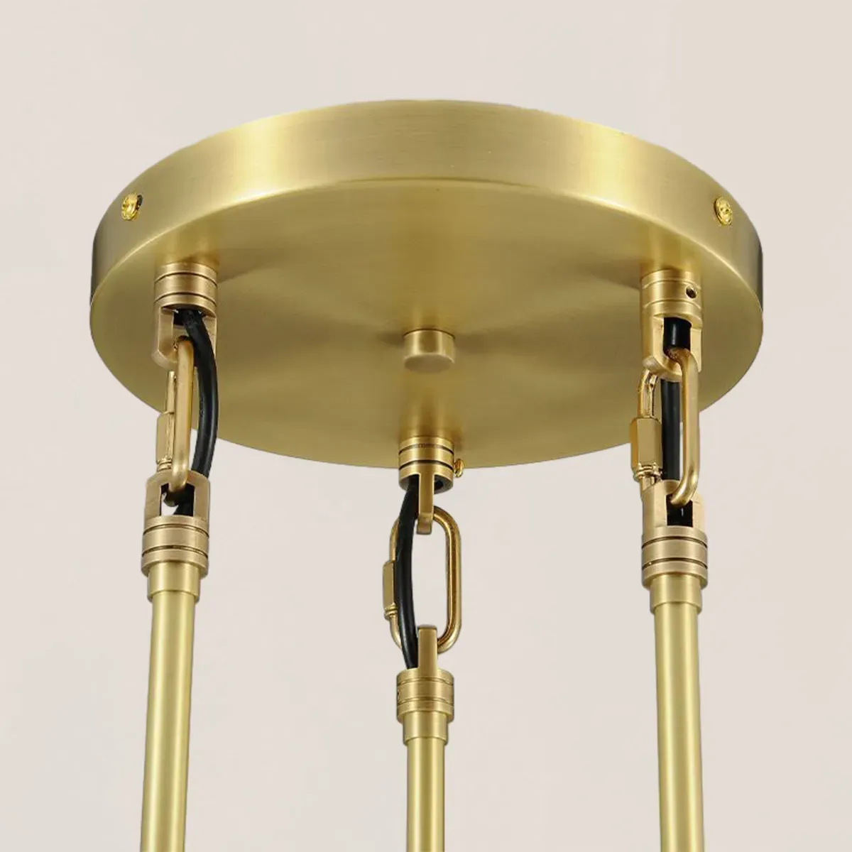 Raindrop Rod Round Chandelier-VaseLamps