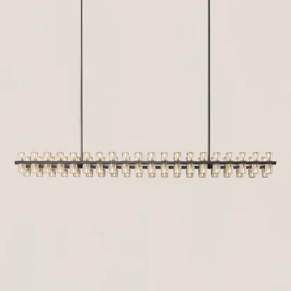 Arcachon LED Rectangular Chandelier-VaseLamps