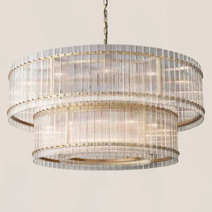 San Marco Two-tier Luxury Round Chandelier-VaseLamps