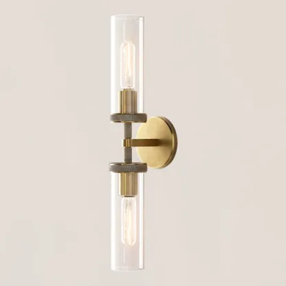 Lambeth Round Linear Short Wall Sconce-VaseLamps