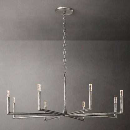 Thaddeus Forged Round Chandelier-VaseLamps