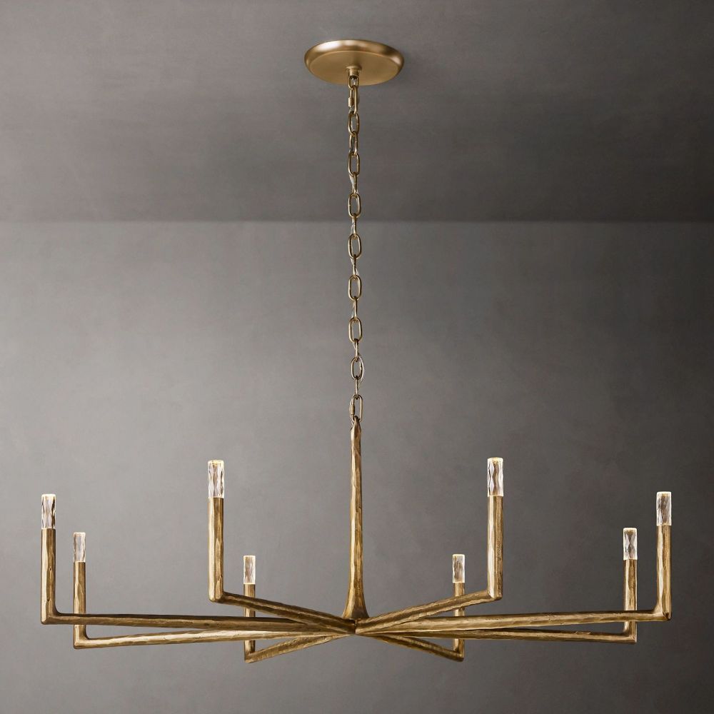 Thaddeus Forged Round Chandelier-VaseLamps