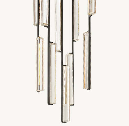 Audubon Crystal Round Chandelier 24"-VaseLamps
