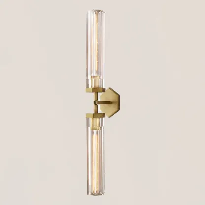Lambeth Hexagonal Linear Grand Wall Sconce-VaseLamps