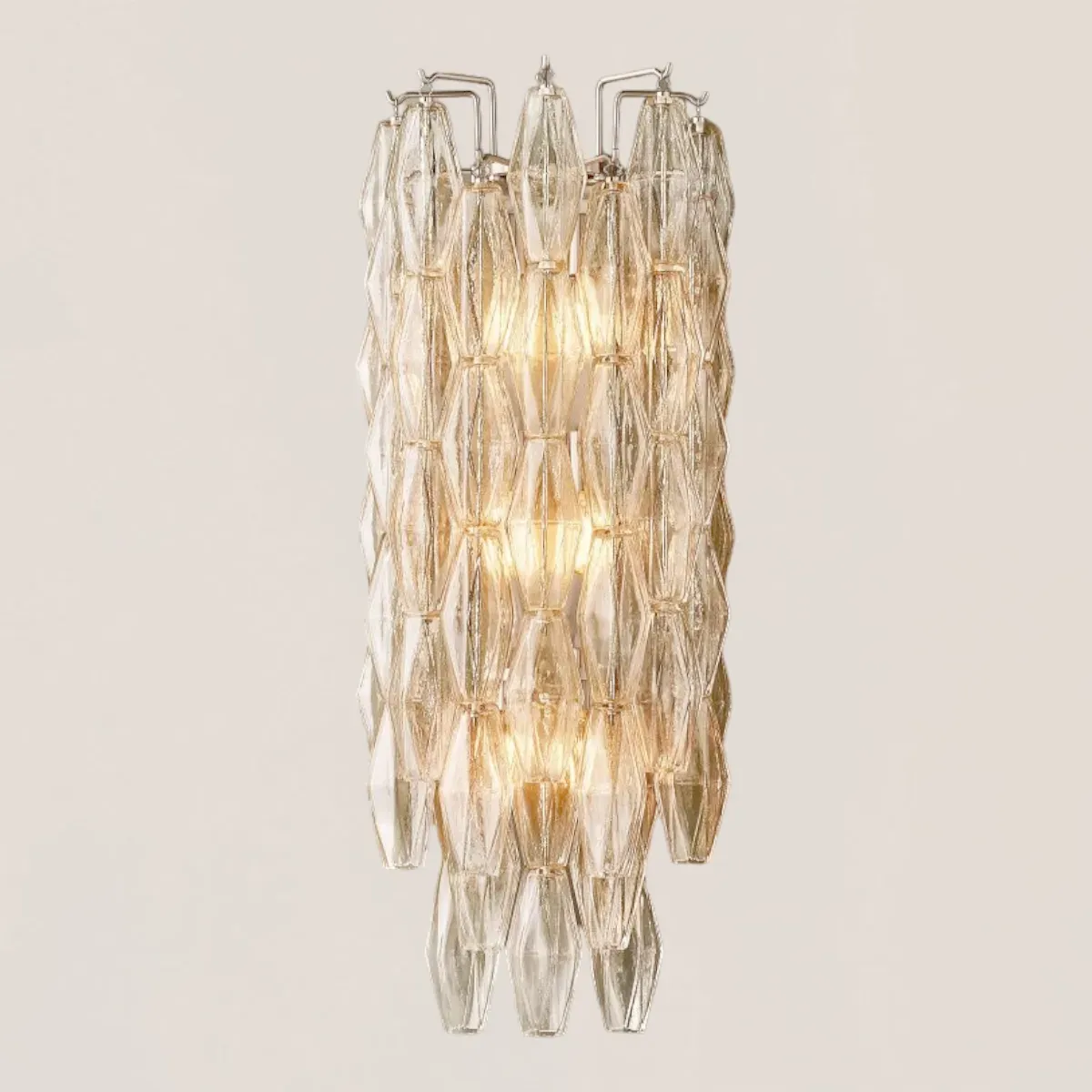 Chiara Glass Grand Wall Sconce-VaseLamps