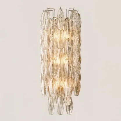 Chiara Glass Grand Wall Sconce-VaseLamps