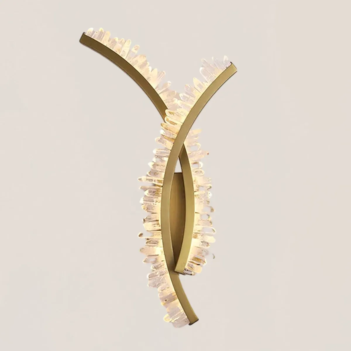 VASELAMPS - Crystal Bracket Wall Sconce-VaseLamps