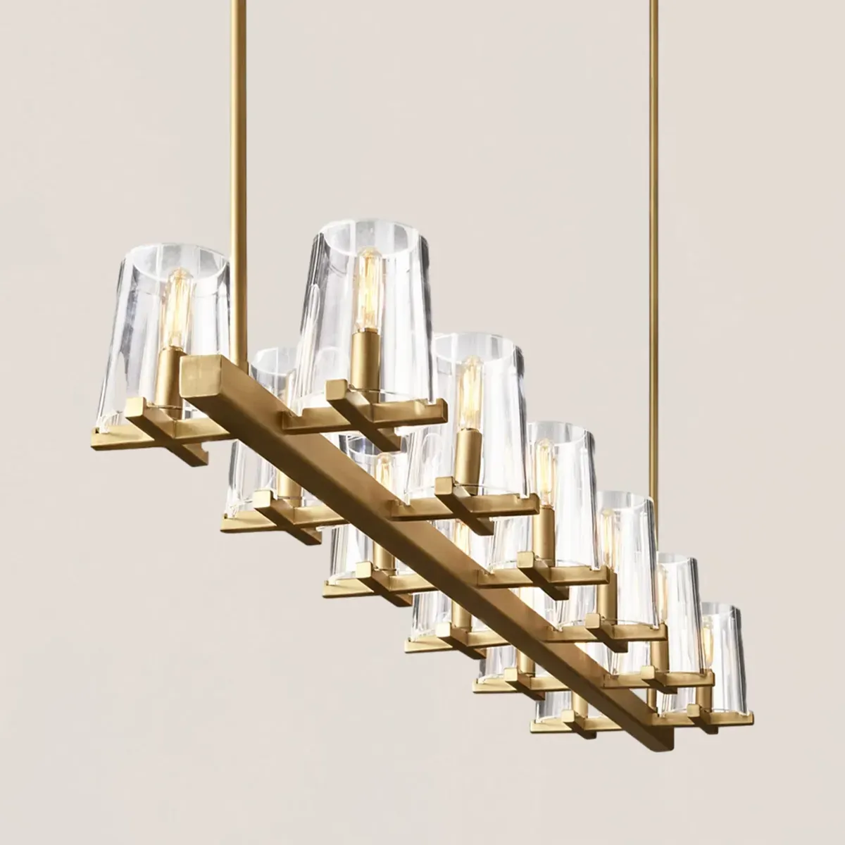 Pauillac Linear Chandelier-VaseLamps