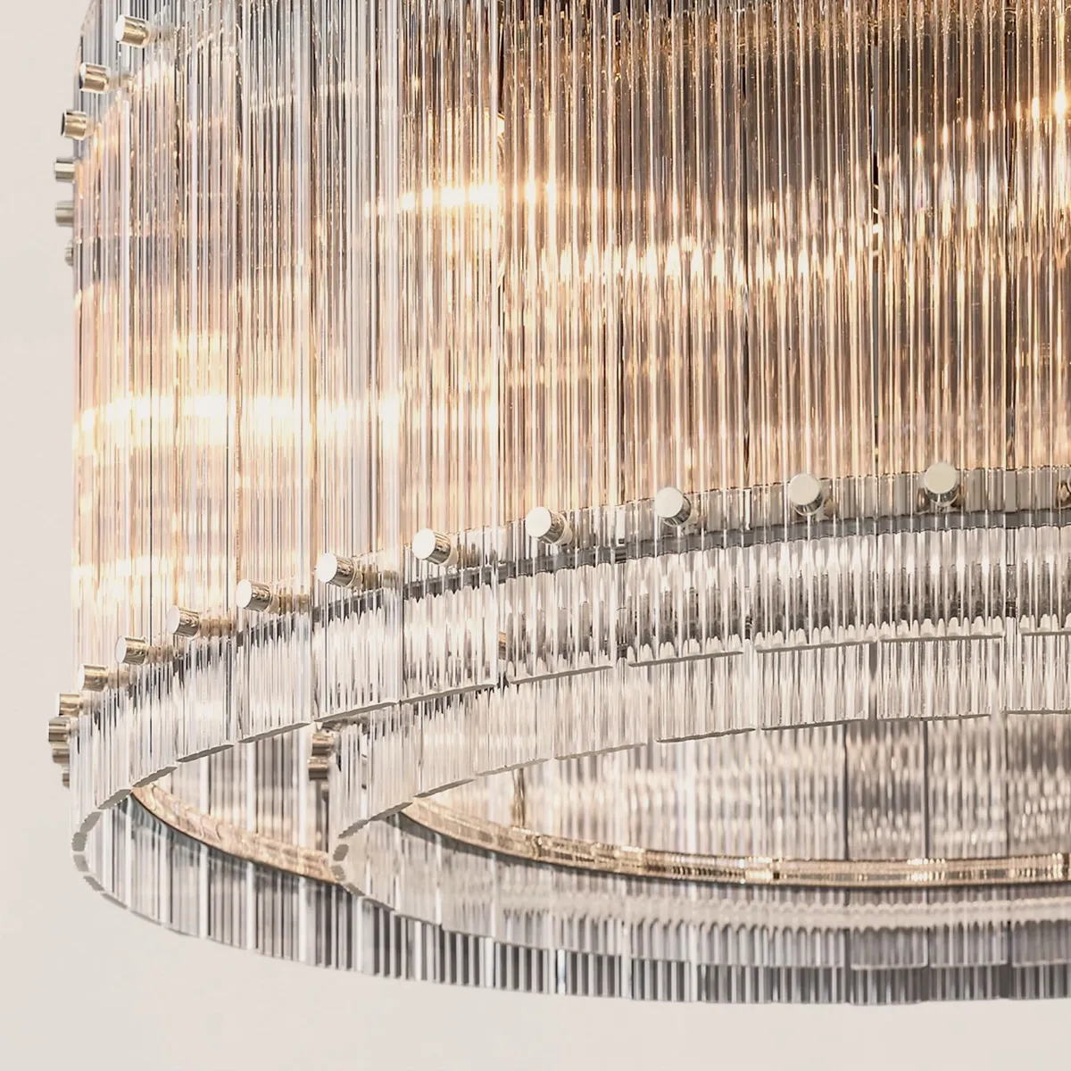 San Marco Glass Round Chandelier-VaseLamps