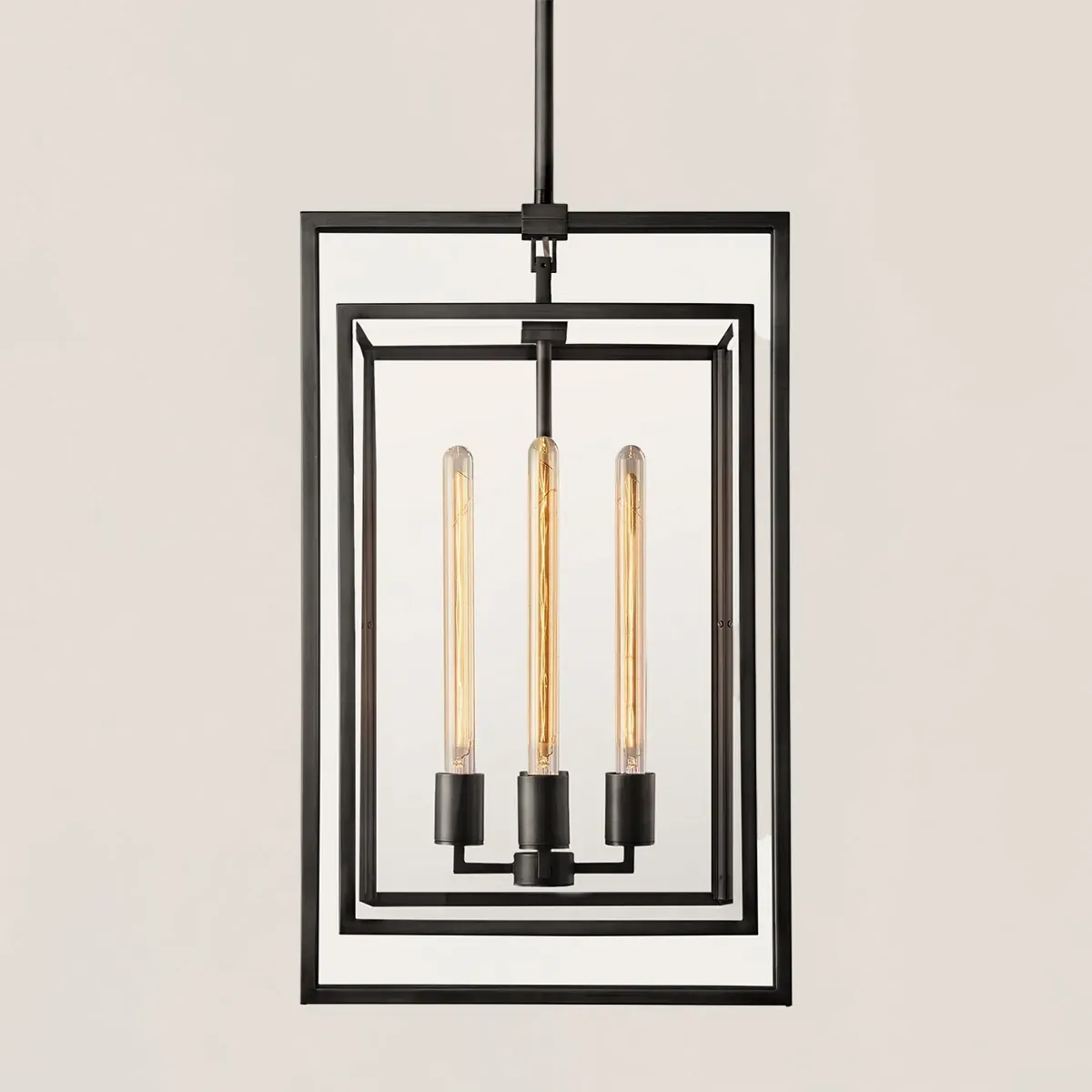 Beckman Modern Brass Pendant-VaseLamps