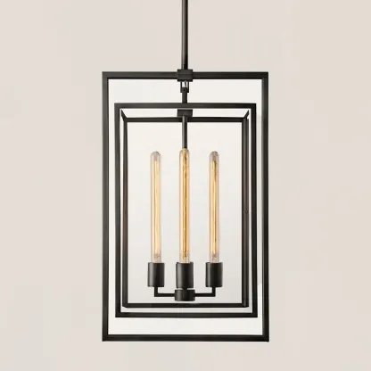 Beckman Modern Brass Pendant-VaseLamps