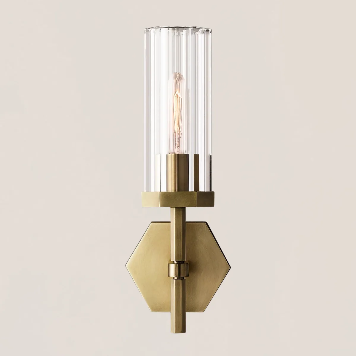 Lambeth Hexagonal Sconce-VaseLamps