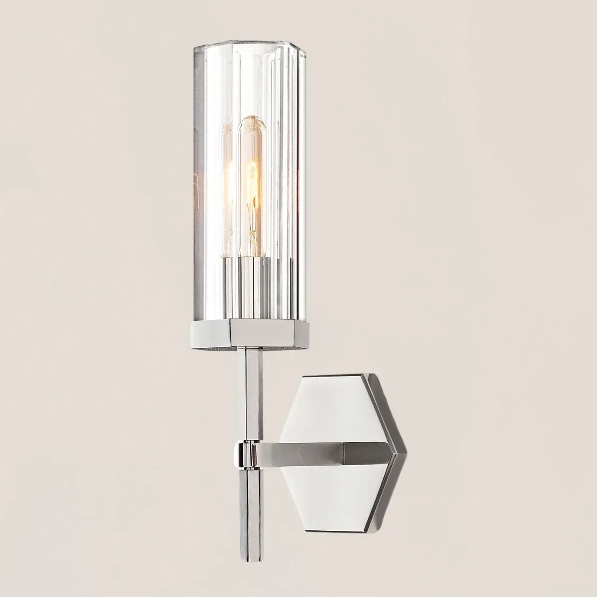 Lambeth Hexagonal Sconce-VaseLamps