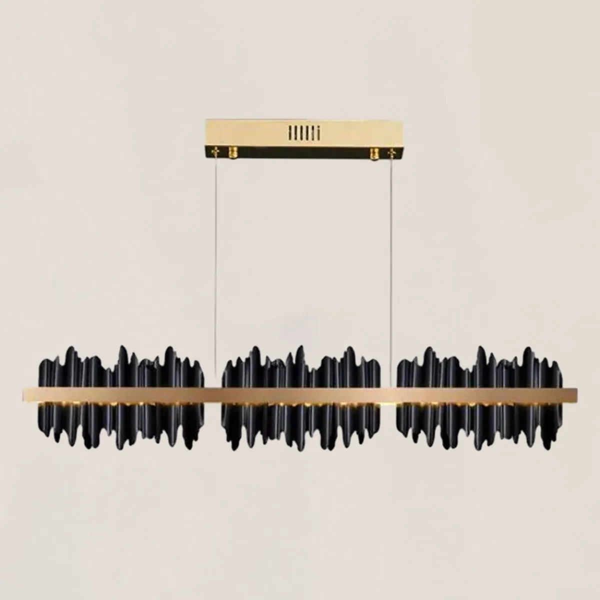 VASELAMPS - Modern Sculpture Linear Chandelier-VaseLamps