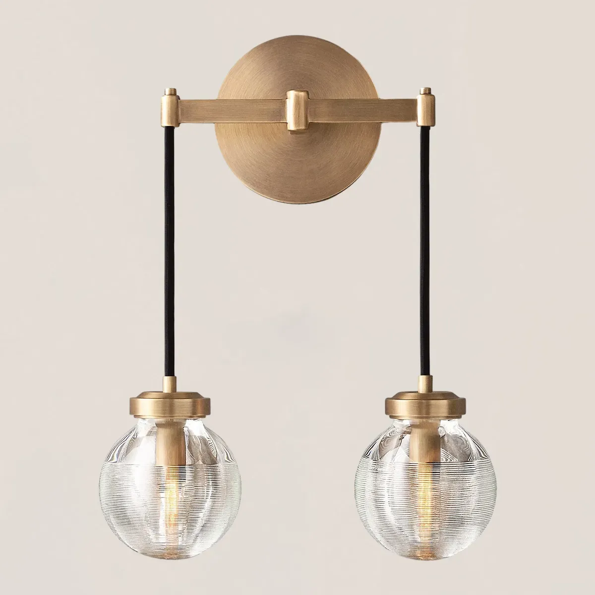 Pearl Drops Double Sconce-VaseLamps