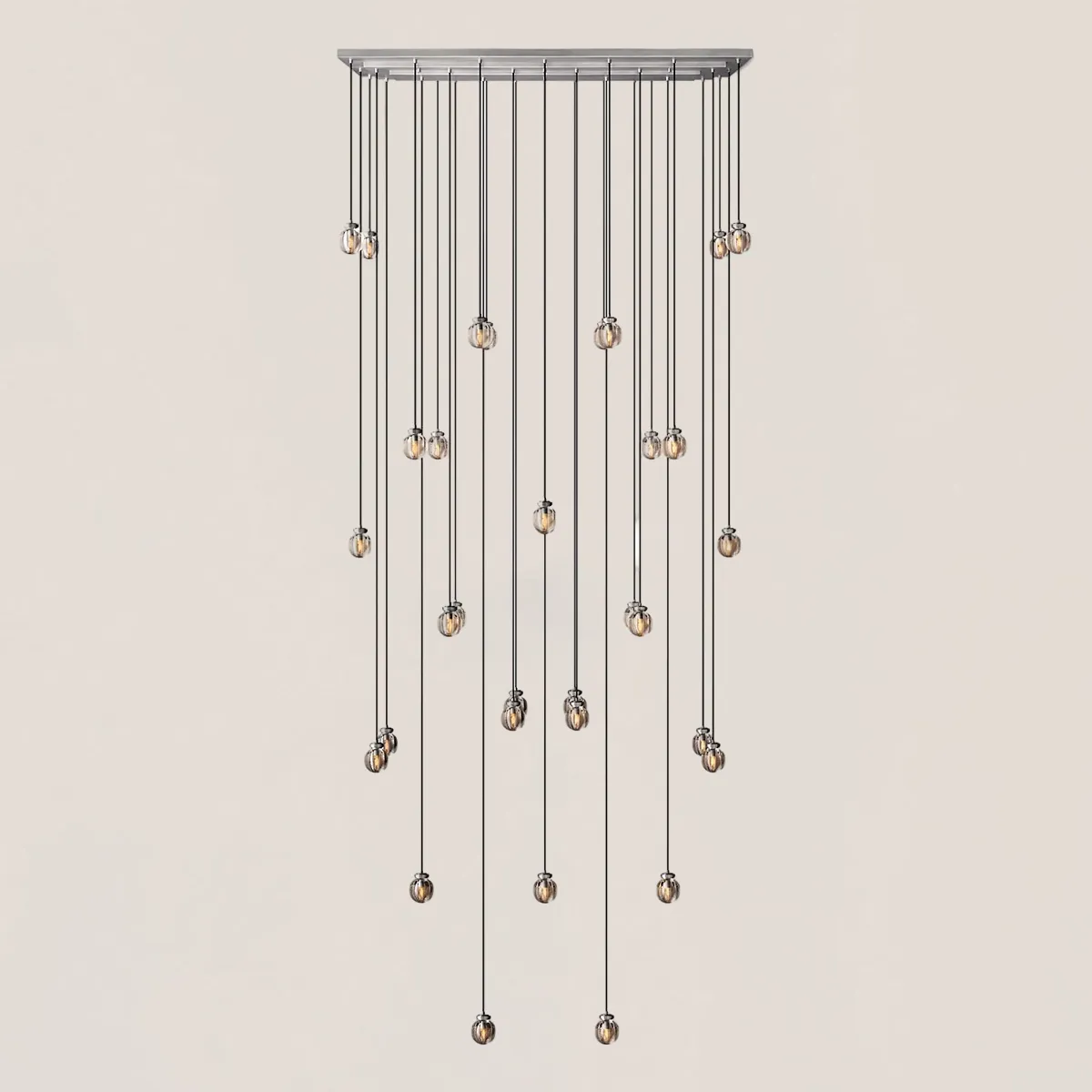 Pearl Rectangular Chandelier-VaseLamps