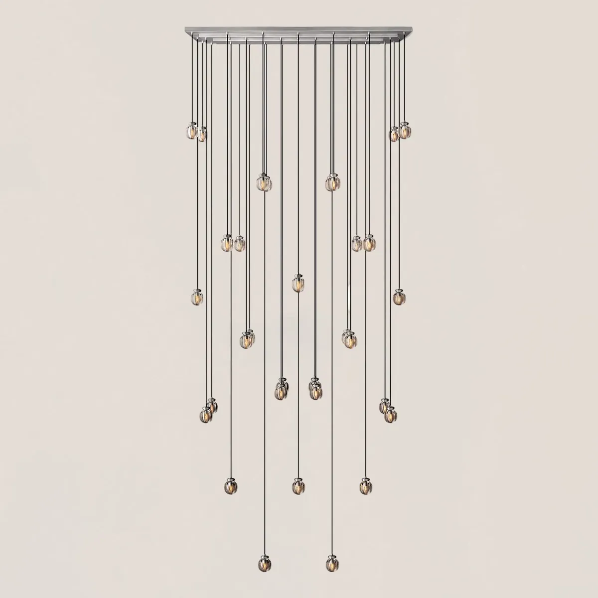 Pearl Rectangular Chandelier-VaseLamps