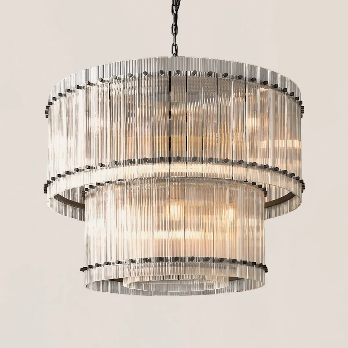 San Marco Two-tier Luxury Round Chandelier-VaseLamps