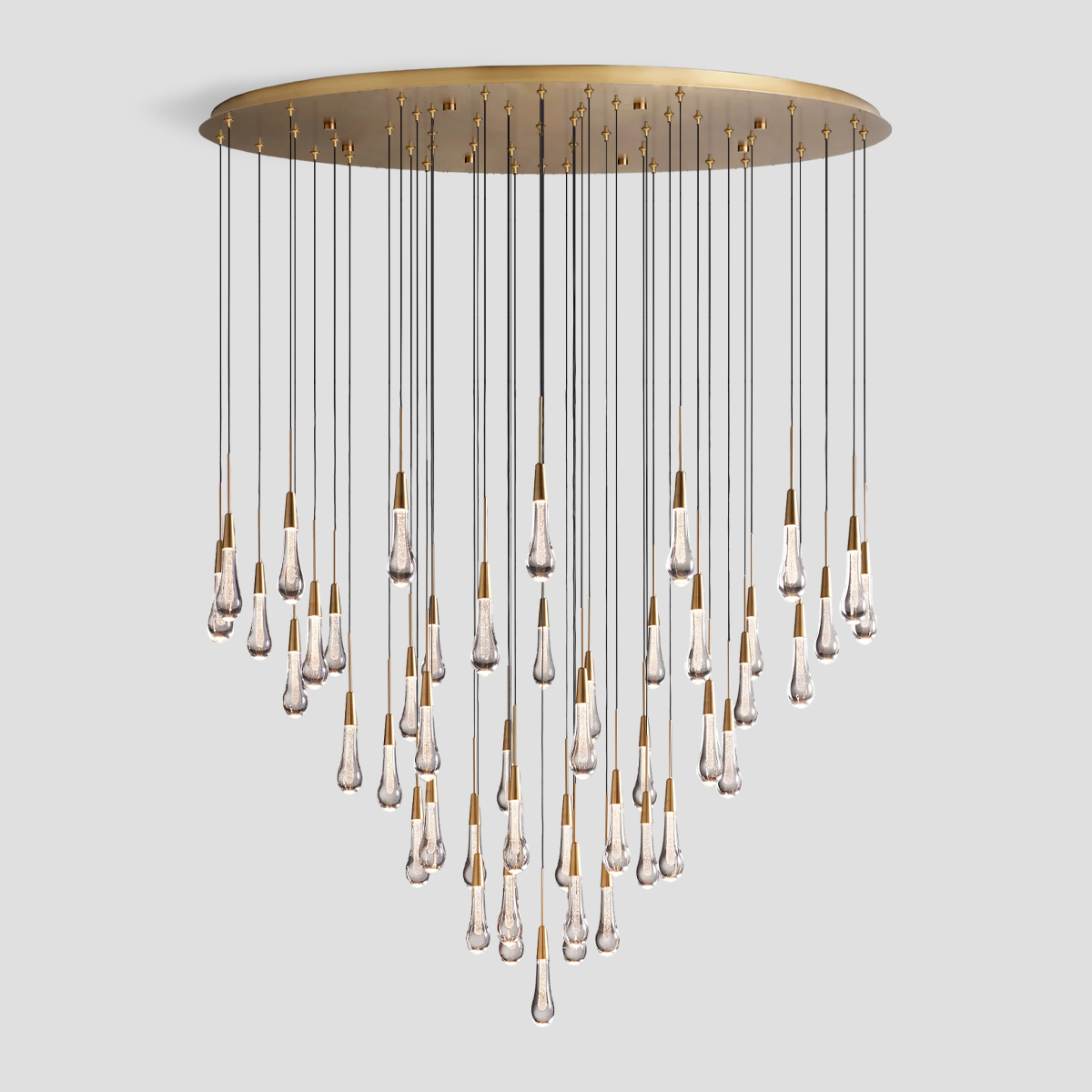Solitaire Round Chandelier-VaseLamps