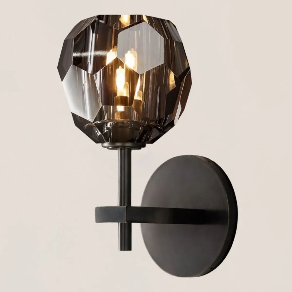 Boule De Glass Short Wall Sconce