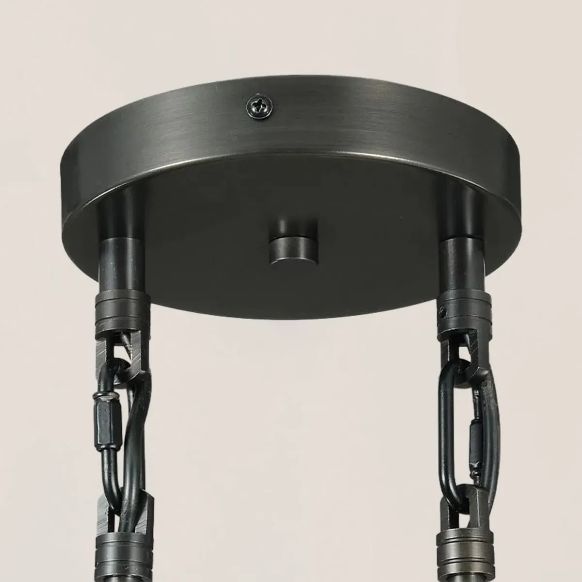 Raindrop Rod Round Chandelier-VaseLamps