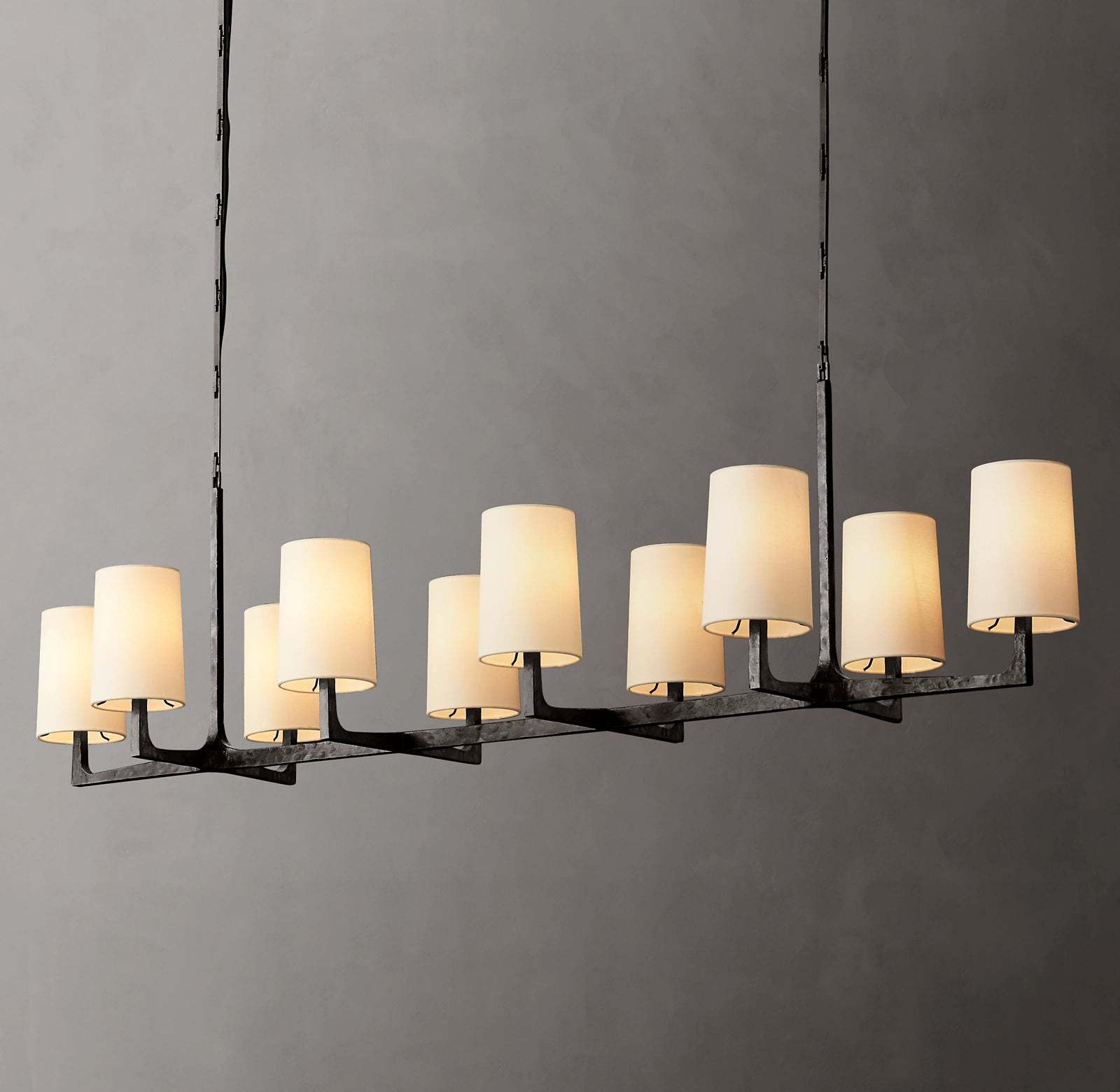 Wright Linear Chandelier 72"-VaseLamps
