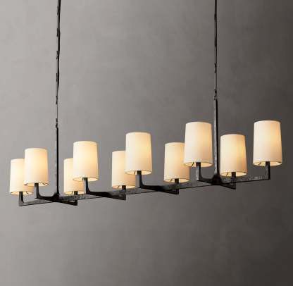 Wright Linear Chandelier 72"-VaseLamps