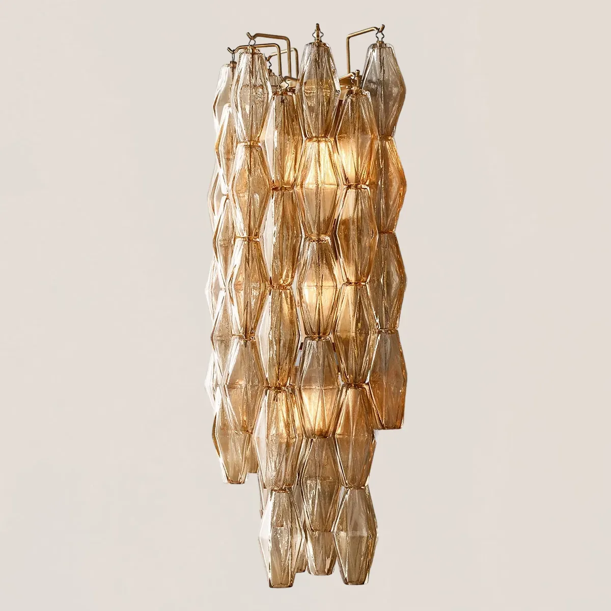 Chiara Glass Grand Wall Sconce-VaseLamps