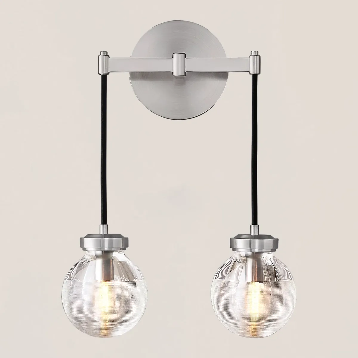 Pearl Drops Double Sconce-VaseLamps