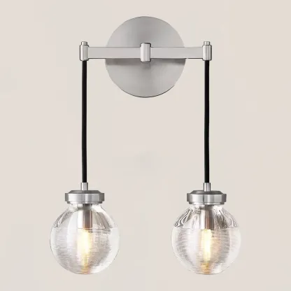 Pearl Drops Double Sconce-VaseLamps