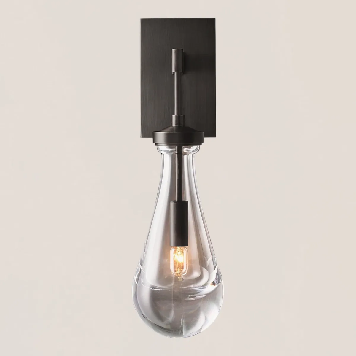 Raindrop Glass Wall Sconce-VaseLamps