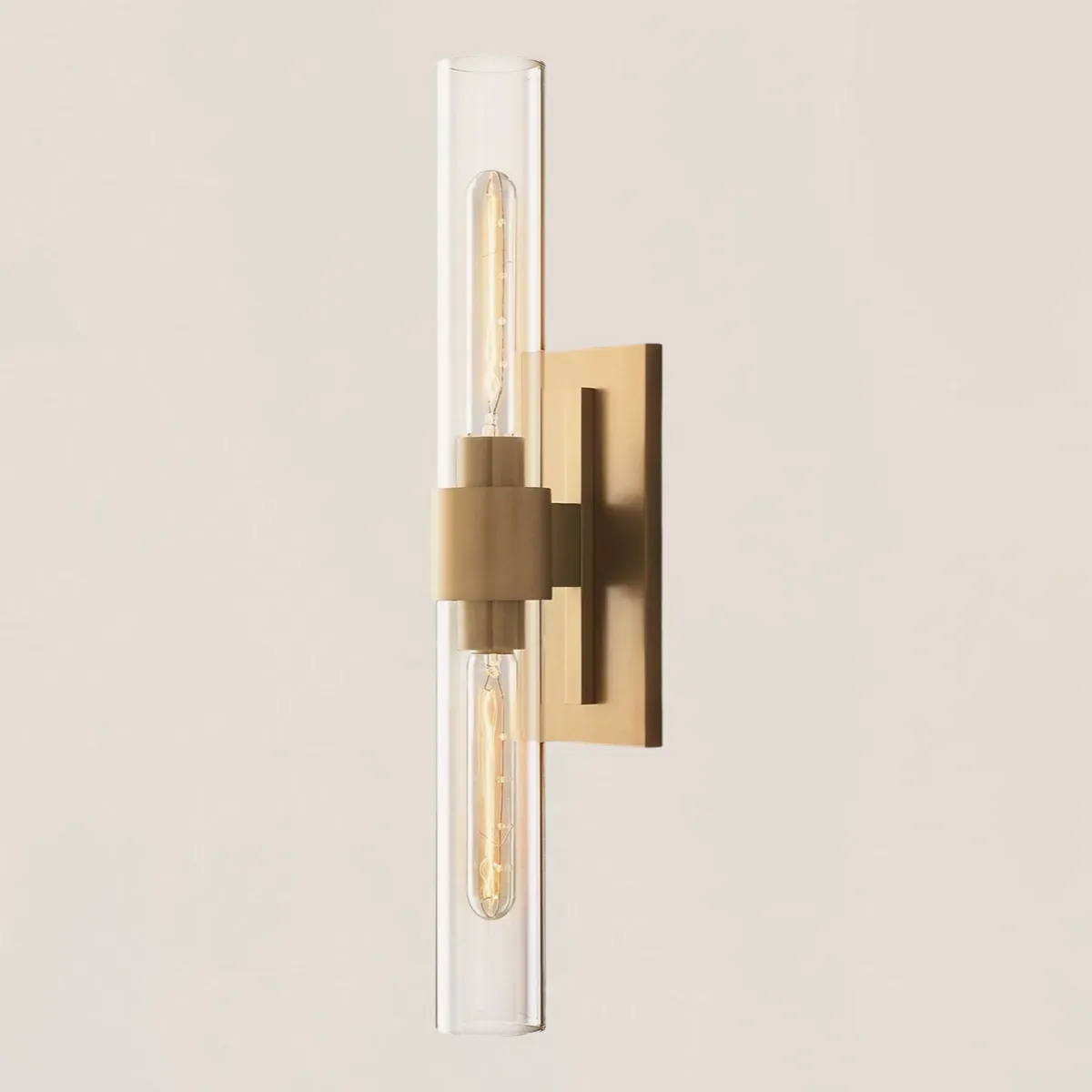 Ravelle Linear Glass Wall Sconce-VaseLamps