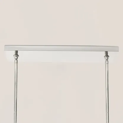 Boule De Crystal Clear Double Linear Chandelier 60"-VaseLamps