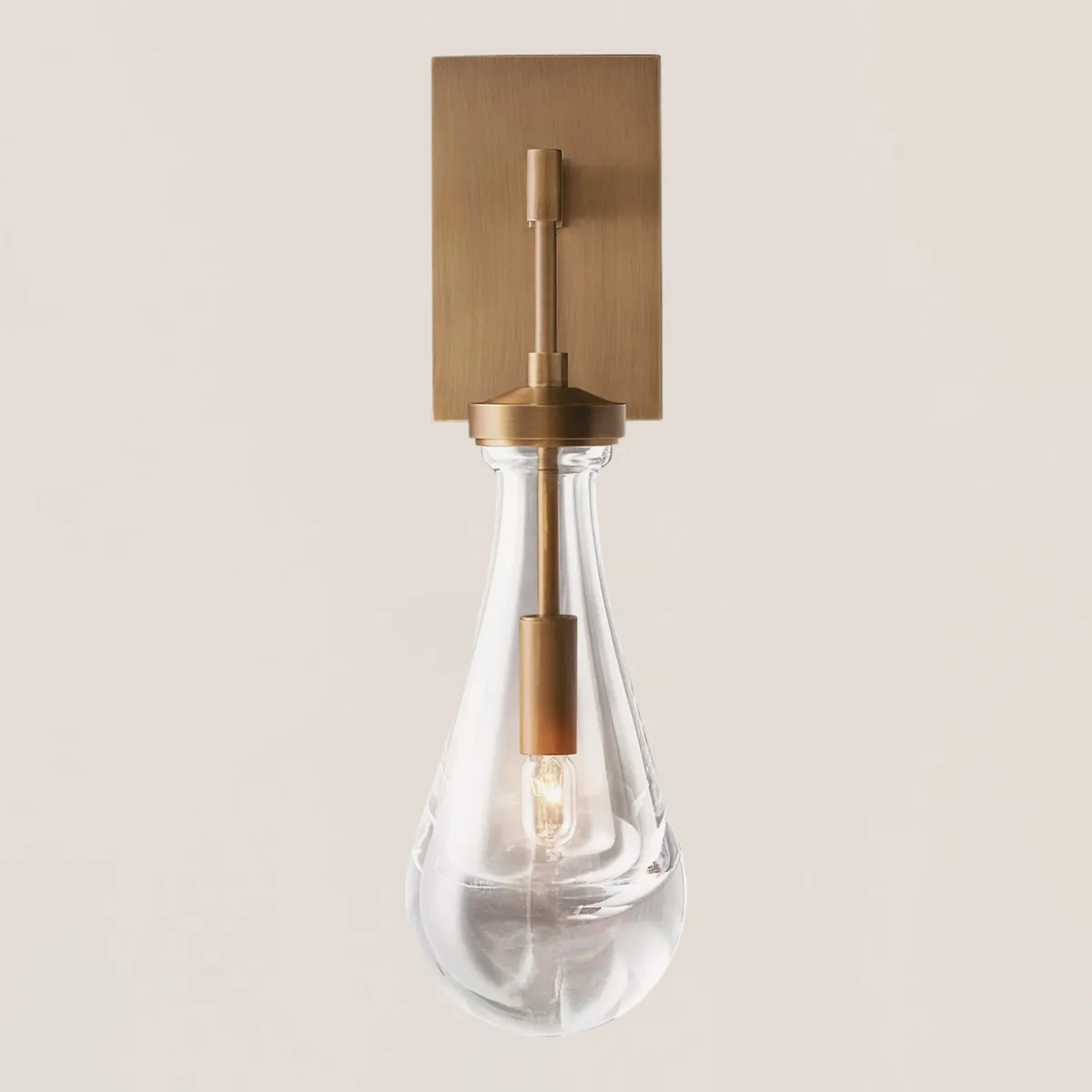 Raindrop Glass Wall Sconce-VaseLamps