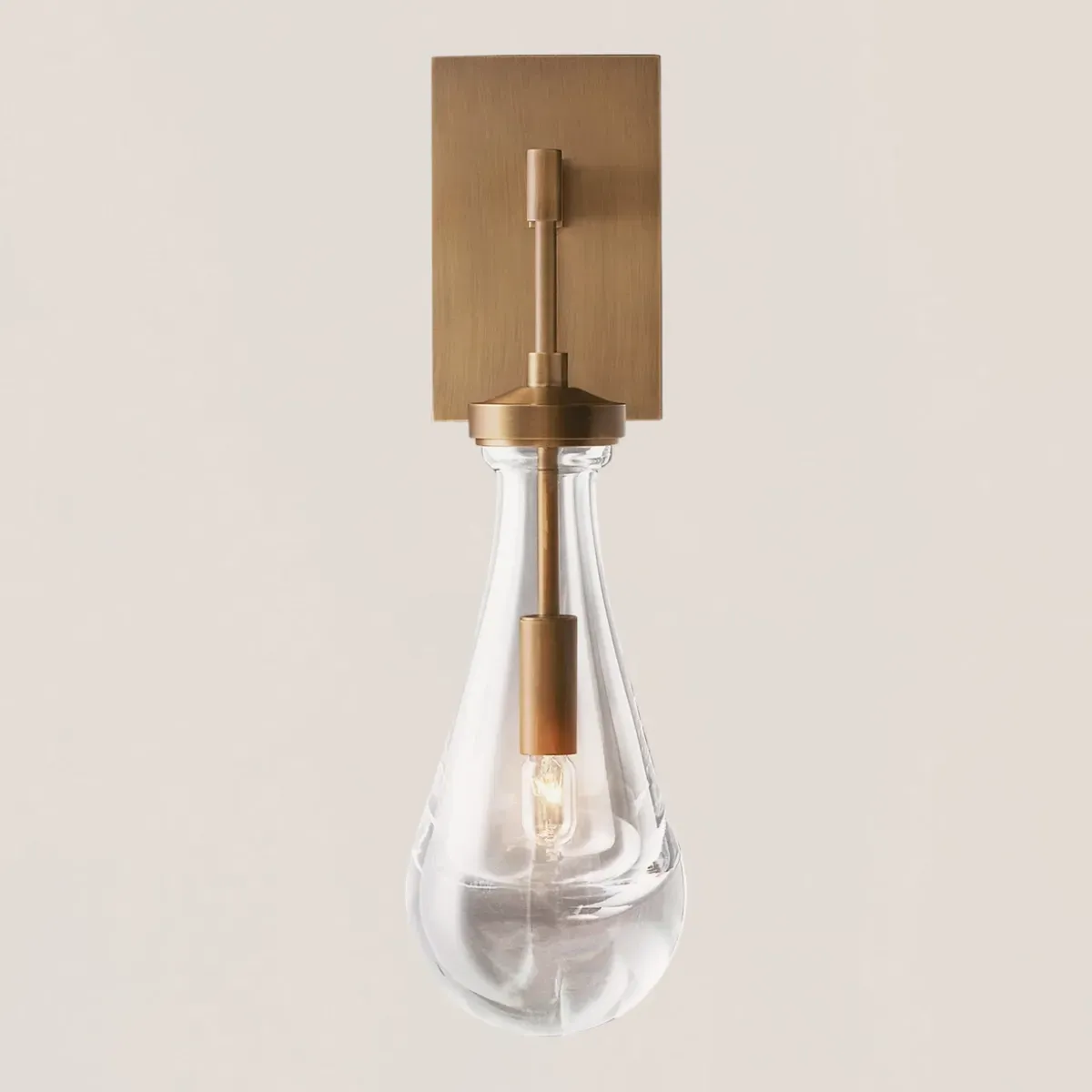 Raindrop Glass Wall Sconce-VaseLamps