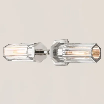 Lambeth Hexagonal Linear Short Wall Sconce-VaseLamps