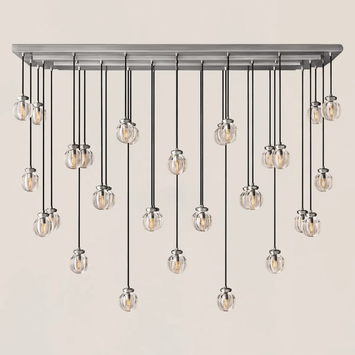 Pearl Rectangular Chandelier-VaseLamps